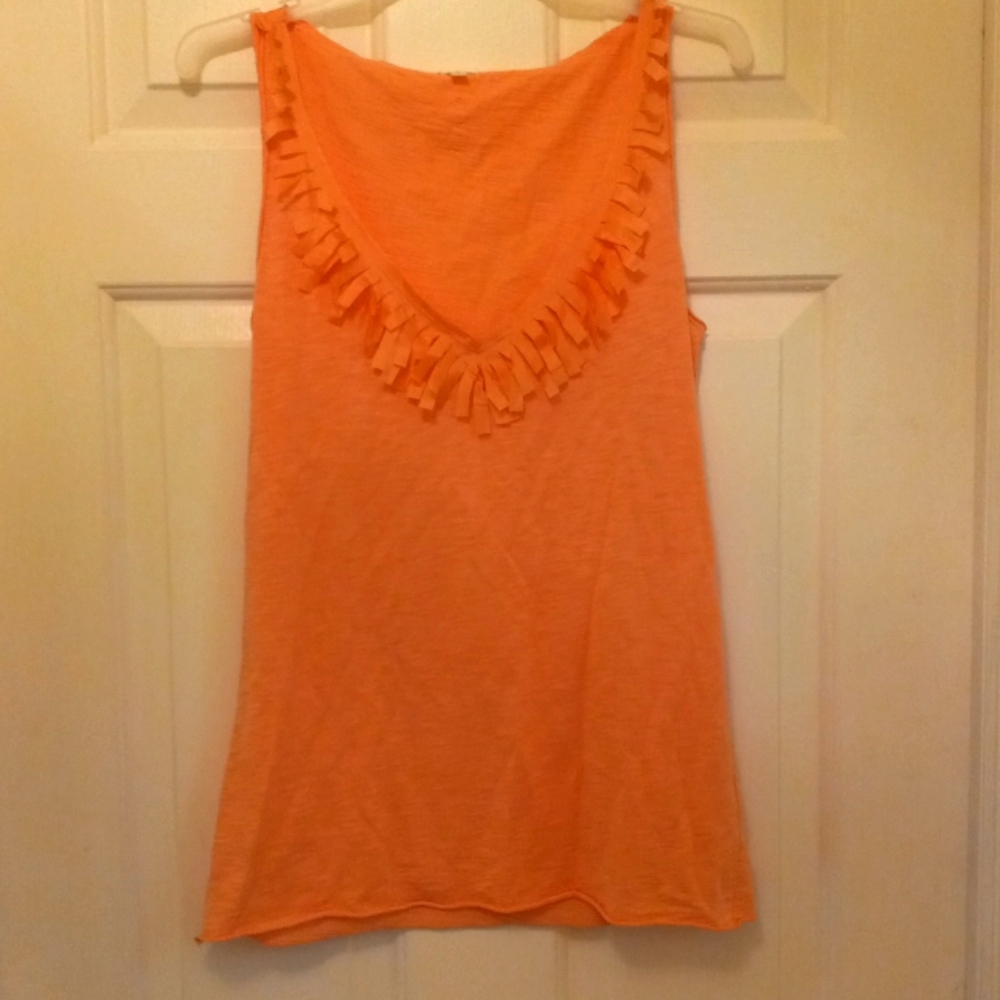 J.CREW PEACH TOP - Picture 1 of 3